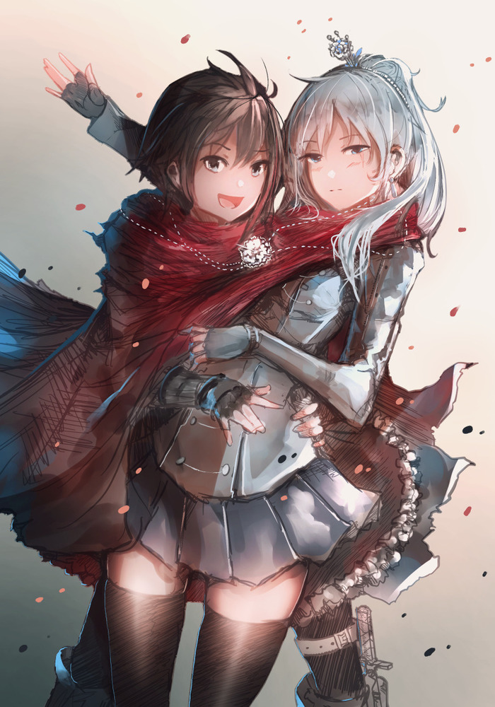  . RWBY, Ruby Rose, Weiss Schnee, , ,  