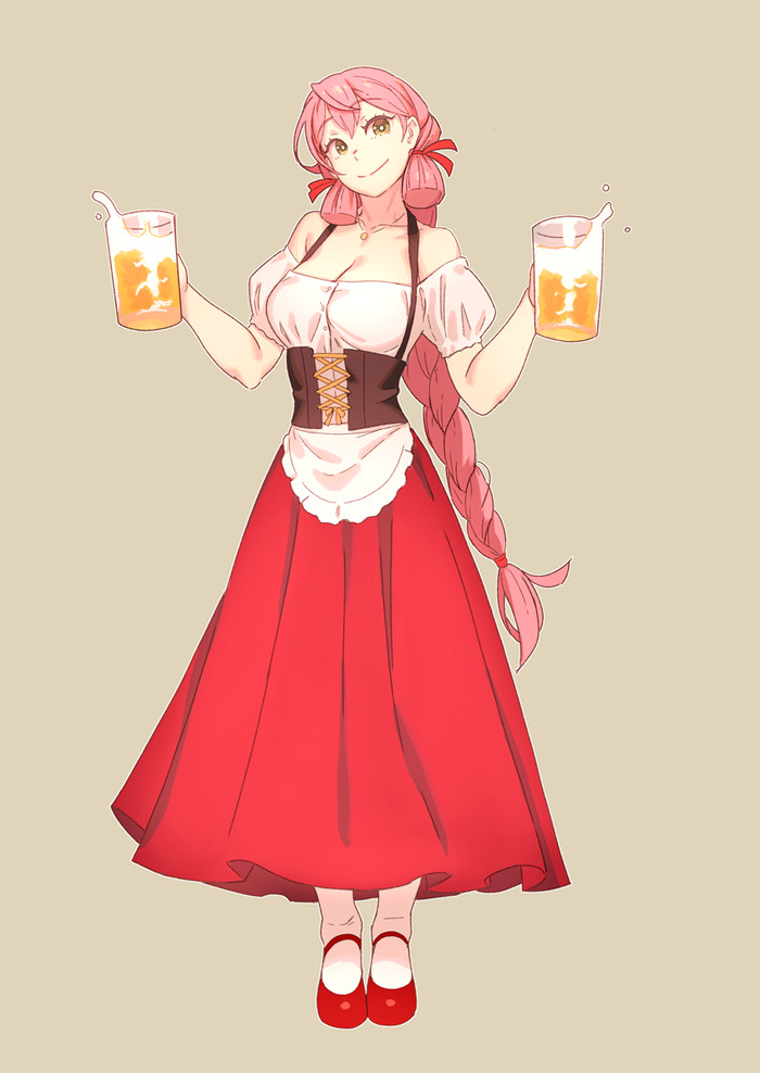 Akashi - Kantai collection, Akashi, Anime, Anime art, Oktoberfest