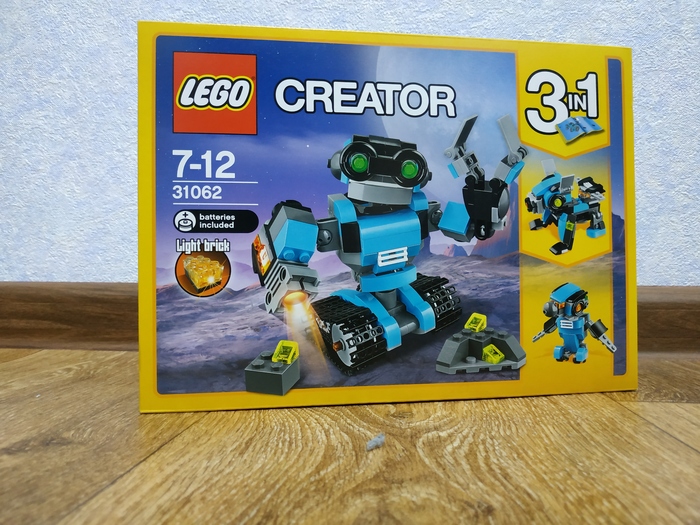 Lego Creator 31062 (Робот-исследователь) - LEGO, LEGO creator, Робот, Длиннопост