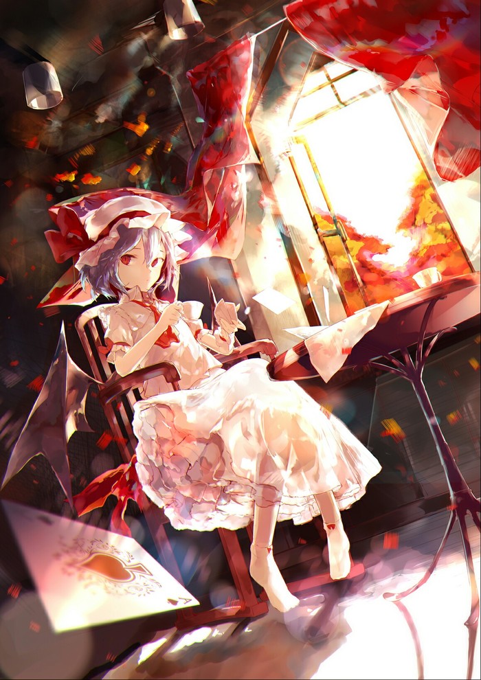 Artik by Sakusyo - Anime art, Anime, Remilia scarlet, Touhou, Sakusyo