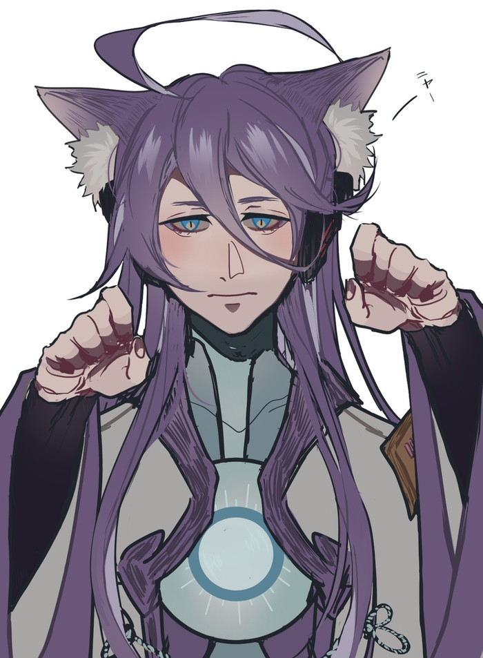 Neko-kun - Anime, Not anime, Vocaloid, Kamui Gakupo, Anime art