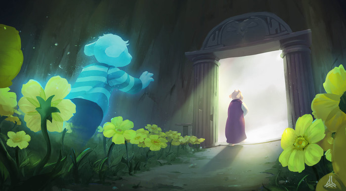 * Please don't leave me. Undertale, , , Asriel, Toriel