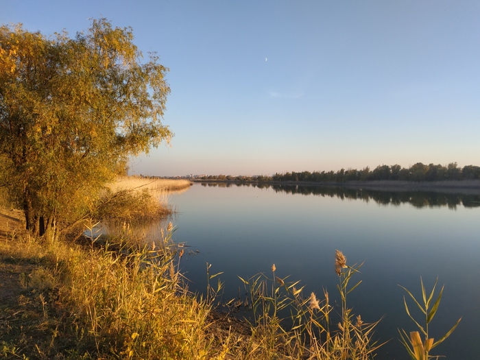 Как зеркало - Моё, Фотография, Красота природы, Вода, Осень