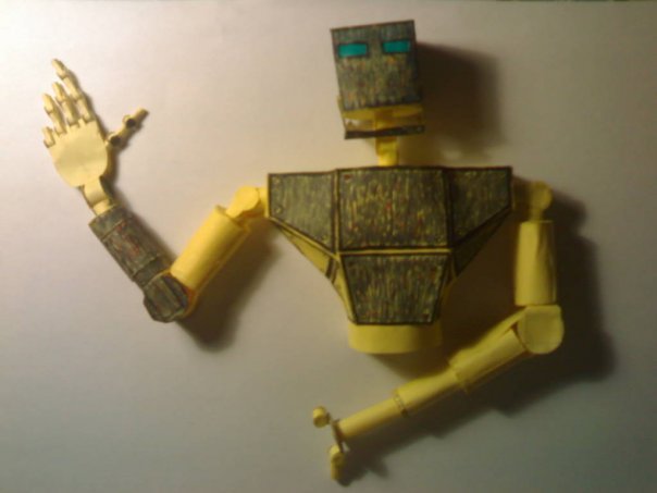 Paper robots: More is not better - My, Longpost, Handmade, Papercraft, Paper modeling, Hobby, Figure, Models, Paper products