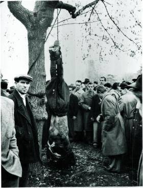 The Hungarian uprising of 1956. The Communists of Hungary were hung by their feet and nailed to the floor. - Story, Hungary, , Longpost, Communism