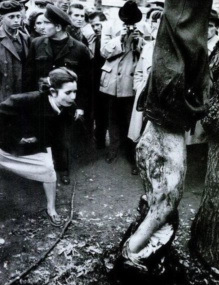 The Hungarian uprising of 1956. The Communists of Hungary were hung by their feet and nailed to the floor. - Story, Hungary, , Longpost, Communism