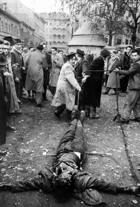 The Hungarian uprising of 1956. The Communists of Hungary were hung by their feet and nailed to the floor. - Story, Hungary, , Longpost, Communism