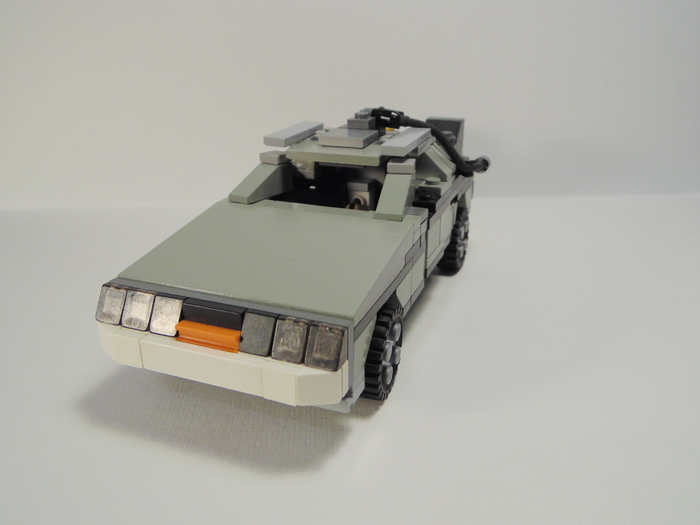 Homemade time machine DeLorean DMC-12: Version one - My, Lego, Назад в будущее, Delorean, Longpost, Back to the future (film)