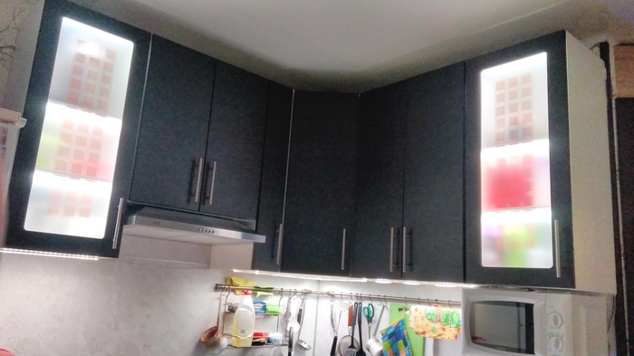 Освещение на кухне из ардуино и адресной светодиодной линейки Arduino, Длиннопост, Умный дом, Видео