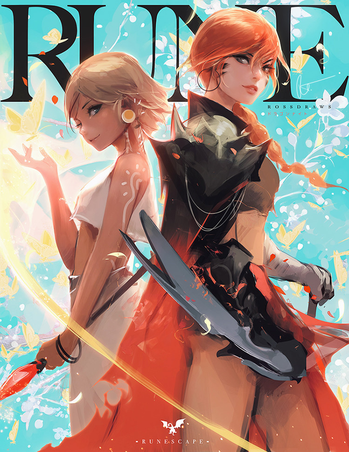 Mage and Warrior , , Runescape