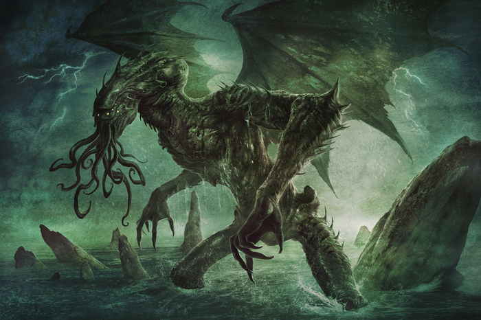 Lovecraft (Lord Cthulhu) - Howard Phillips Lovecraft, Cthulhu, Supernatural, Art, Otherworldly