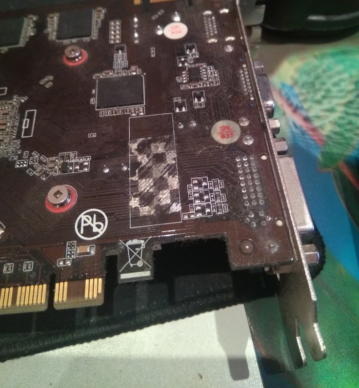 Video card (advice) - My, Video card, Problem, Repair