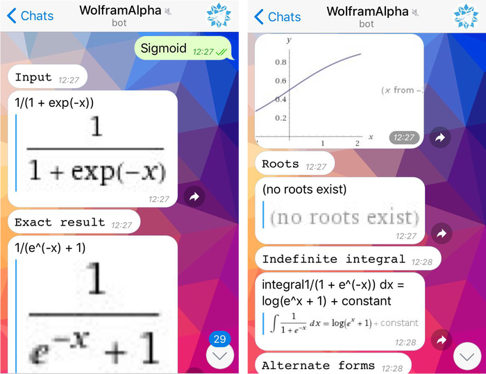 Telegram   WolframAlpha Wolframalpha, Telegram, Telegram 