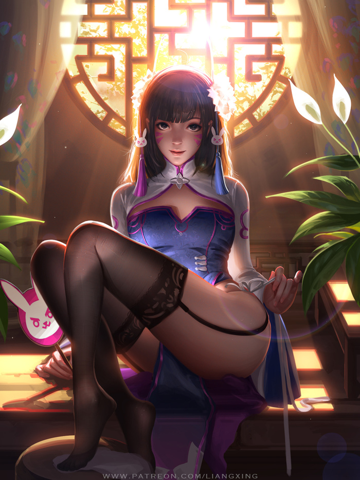 Cheongsam D.va Art