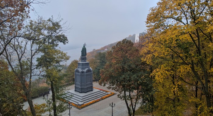 Autumn Kyiv - The photo, My, Telephone, Landscape, Xiaomi Mi A1