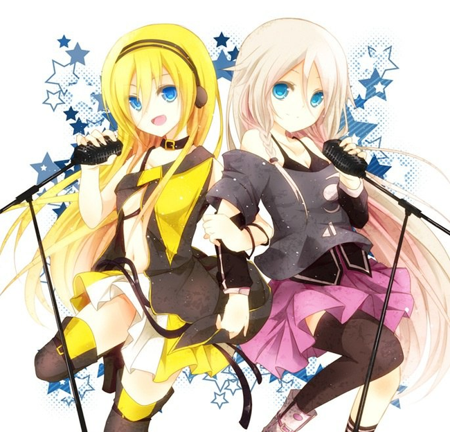 Улыбаемся и поём - Аниме, Не аниме, Vocaloid, Lily, Ia