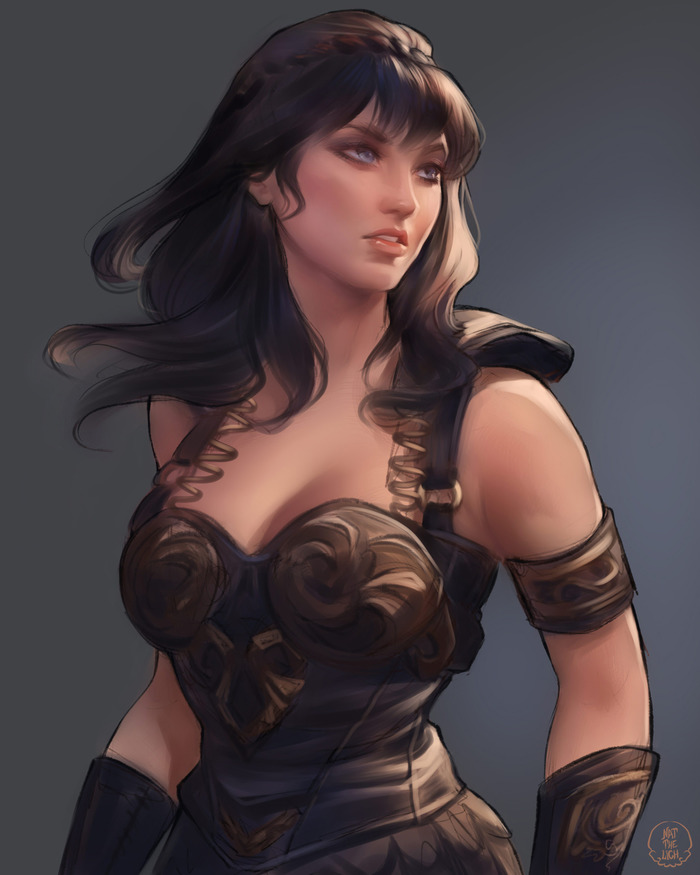 XENA! - Xena - the Queen of Warriors, , Art, Drawing, Nat The Lich