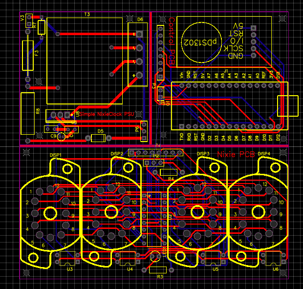 The maximum budget watch on the GRI (gas discharge indicators) IN-12A - My, Gas discharge indicators, Longpost, Clock