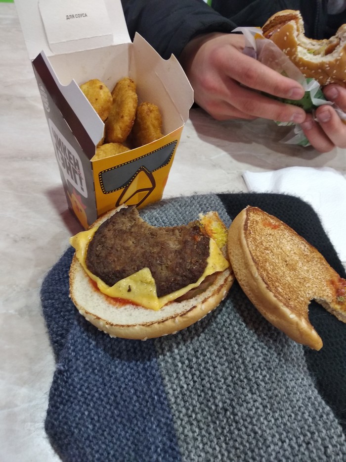 Burger not so good - My, Burger King, Disappointment, Public catering, Longpost