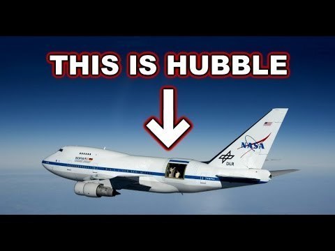 Version: Hubble telescope is a fake (flies on a Boeing 747) - My, Hubble telescope, American Scam, USA, NASA, Longpost, Теория заговора, Video