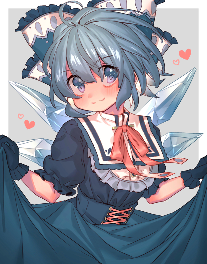 Cirno - Touhou, Anime art, Anime, Not anime, Cirno, Masanaga