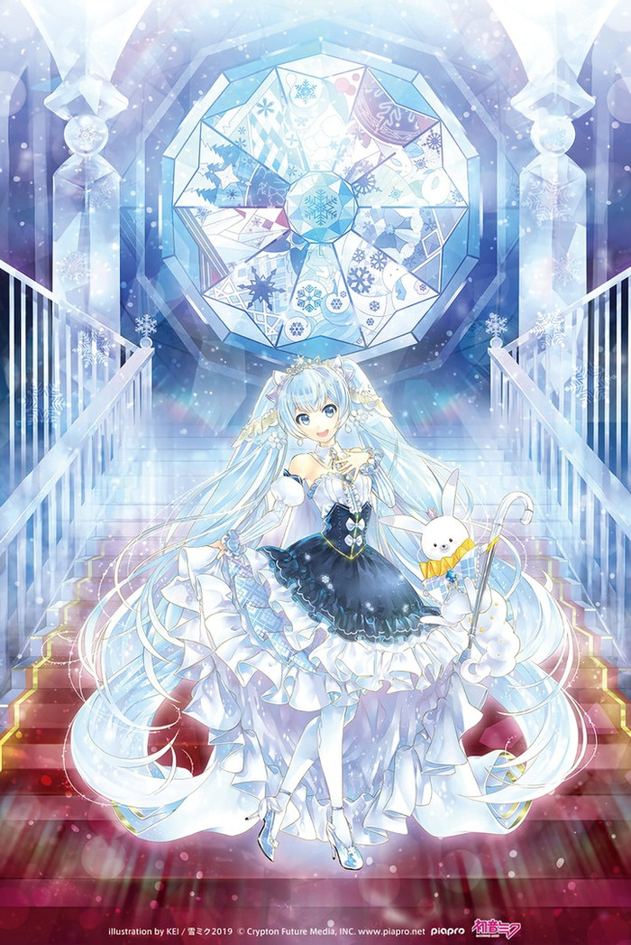 An interesting fact about Snow Mika - Anime, Not anime, Vocaloid, Hatsune Miku, Anime art, Snow miku, Longpost