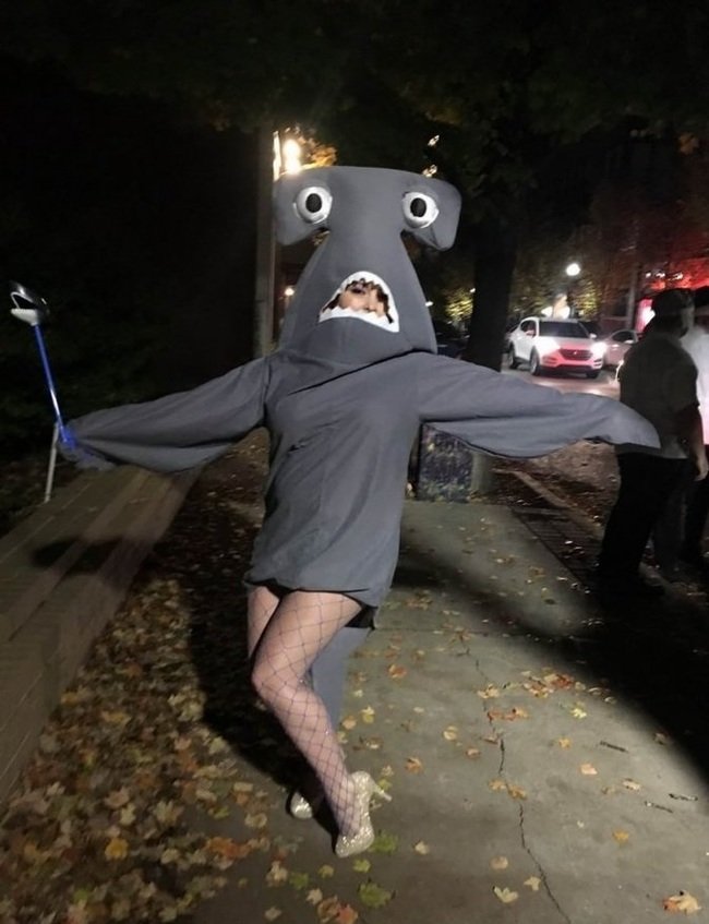 Halloween costume - Shark, Costume, The photo, Halloween