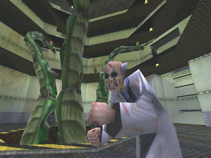 Half Life Beta, этот ученый видел некоторое дерьмо.