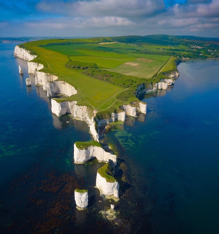 White cliffs of England - England, , Nature