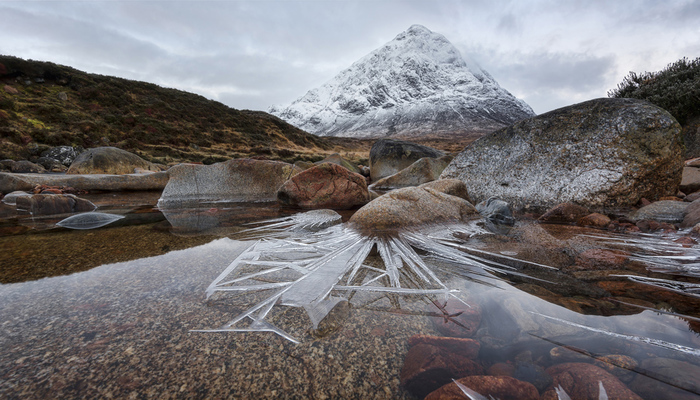 Breath of winter - , Scotland, Nature, Landscape, Winter