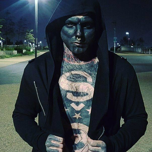 He tattooed 90% of his body to hide the effects of cancer. And then nullified - Social networks, Crayfish, Oncology, Tattoo, Operation, Freaks, Longpost