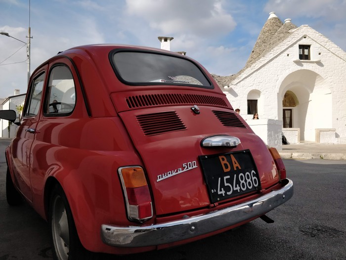 Italy in detail. - My, Trulli, Italy, Travels, Fiat, Longpost