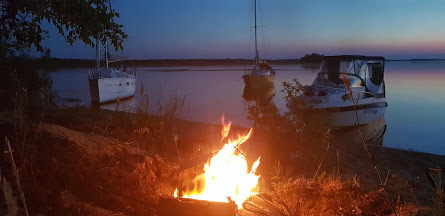 Путешествие на яхте Москва - Таганрог (остров напротив г. Маркса) - Моё, Autosailing, Janmor, Яхтинг, Москва-Таганрог, Длиннопост