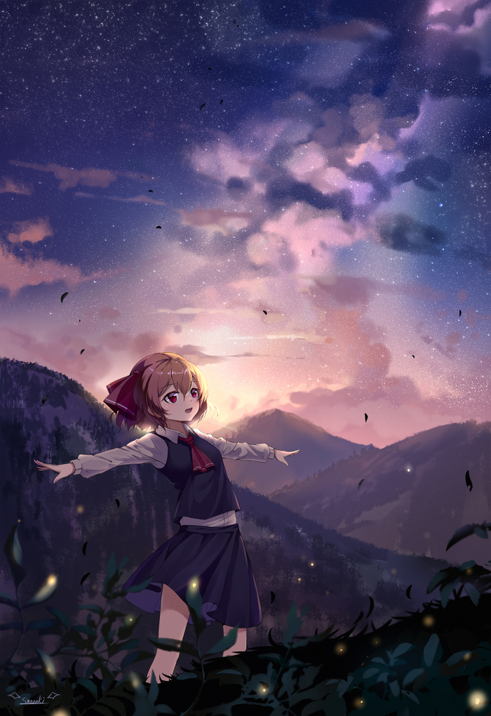 Rumia - Anime, Anime art, Touhou, Rumia, Snozaki