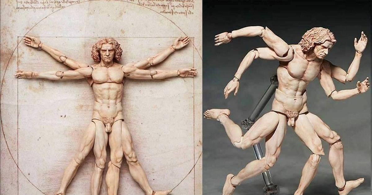 Человек с 4 руками. Vitruvian man Leonardo da Vinci. Леонардо да Винчи 4 руки 4 ноги. Figma Витрувианский человек. Микеланджело человек Витрувианский.