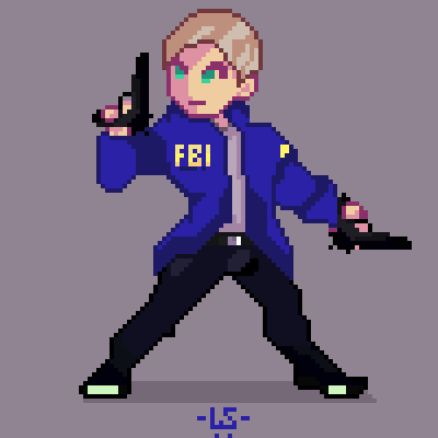 Special agent Benjamin Poindexter - My, Pixel Art, Daredevil, Netflix, , 