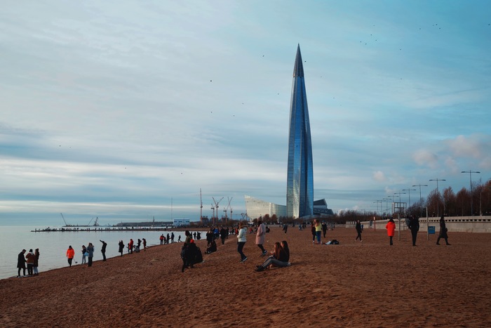 Lakhta Center, St. Petersburg - Gazprom, Pentax, Lakhta Center, Mathematics, My, Saint Petersburg