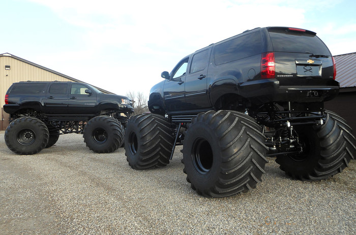      2012   monster trucks? Monster truck, Offroad, Chevrolet, Suburban