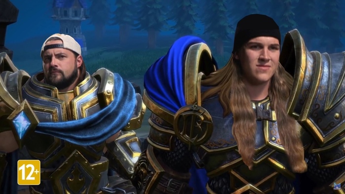 Jay and Silent Bob, greetings from Azeroth - Humor, Warcraft, Games, Orc Podcaster, Computer games, Jay and Silent Bob, Warcraft 3 reforged