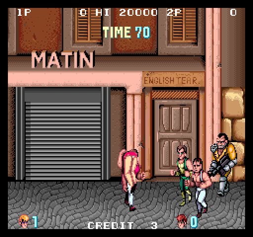 Double Dragon - Моё, 1987, Прохождение, Double Dragon, Игровые автоматы, Ретро-Игры, 80-е, Длиннопост