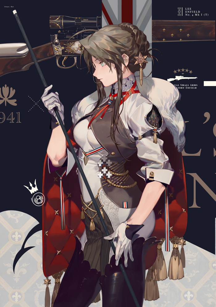 Lee-Enfield - Anime Art, Girls Frontline, Lee-Enfield