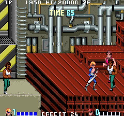 Double Dragon - Моё, 1987, Прохождение, Double Dragon, Игровые автоматы, Ретро-Игры, 80-е, Длиннопост