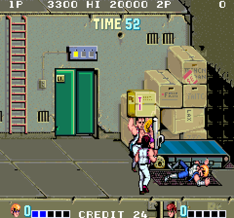 Double Dragon - Моё, 1987, Прохождение, Double Dragon, Игровые автоматы, Ретро-Игры, 80-е, Длиннопост