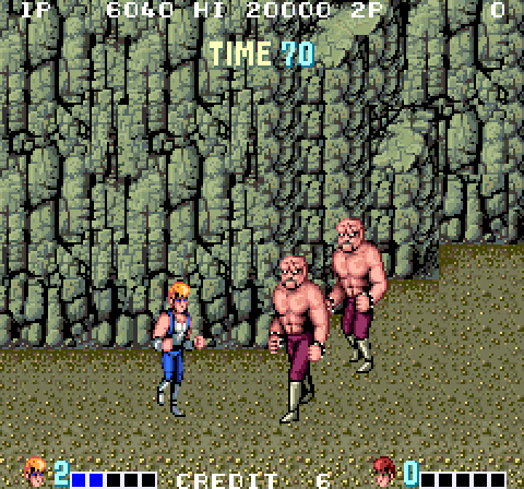 Double Dragon - Моё, 1987, Прохождение, Double Dragon, Игровые автоматы, Ретро-Игры, 80-е, Длиннопост