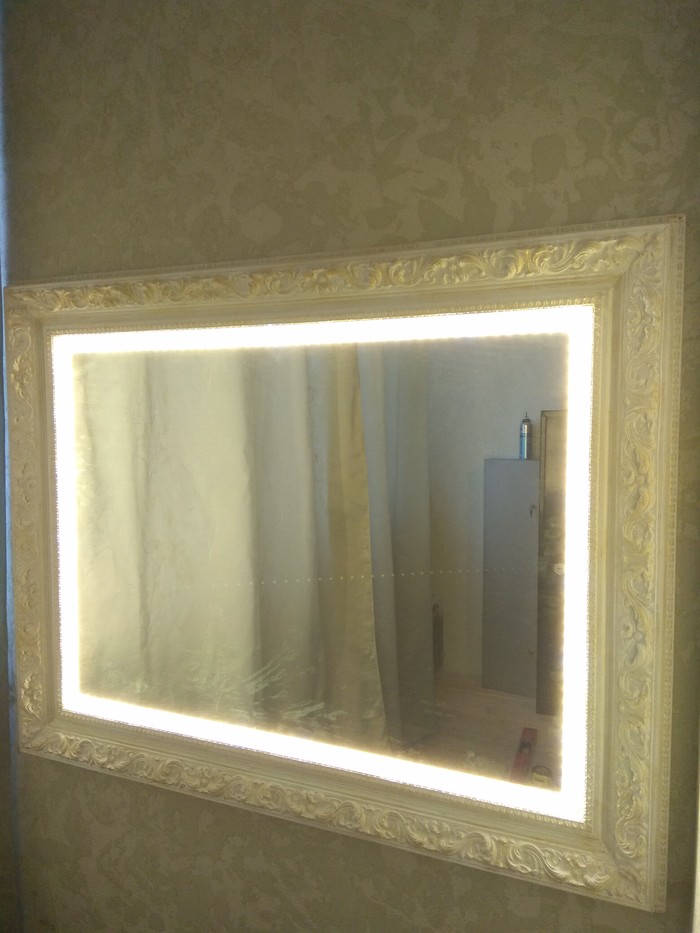 Макияжное зеркало с подсветкой своими руками мастерская