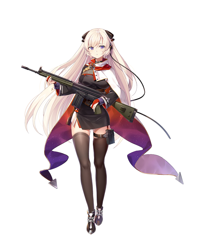 HK G3 - Anime art, Girls frontline, G3, Longpost