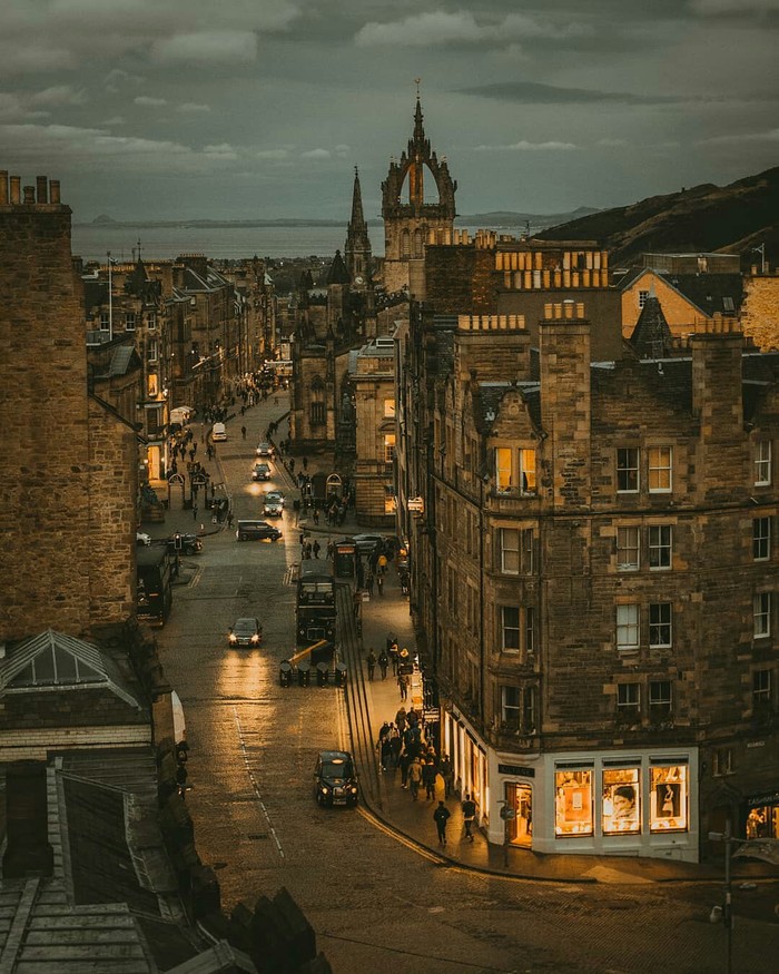 Edinburgh. - Edinburgh, Scotland, Architecture, beauty, The photo