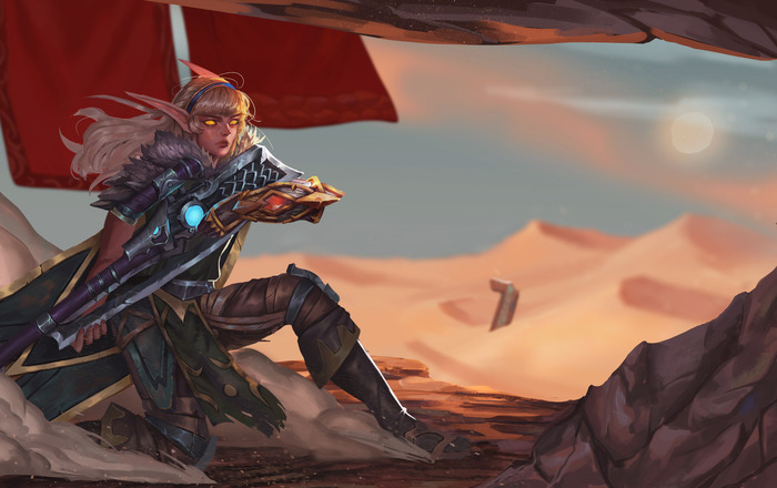 Lovely Liel in Voldun by yeehso10 World of Warcraft, Liel, Voldun, Blizzard, Warcraft, Game Art, WOW, Sindorei
