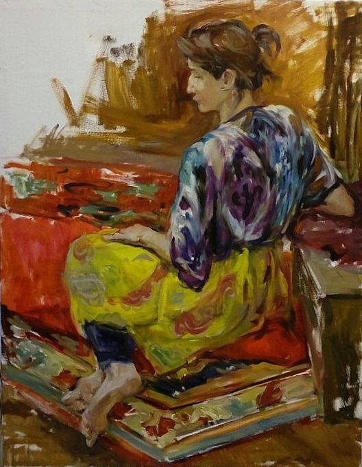 The work of the artist Alexandra Zinnurova. - Alexandra Zinnurova, Academy of Arts, Art, Creation