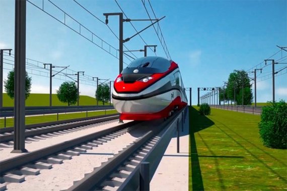 RZD developed the concept of the first Russian high-speed train - Russian Railways, A train, Concept, Moscow, Kazan, Longpost